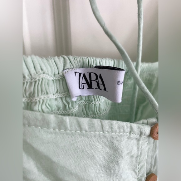 ZARA LONG SLEEVE CROP TOP - Picture 3 of 5
